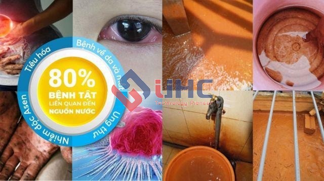 Dùng nước giếng khoan bị vàng sẽ ảnh hưởng đến sức khỏe, sinh hoạt của bạn