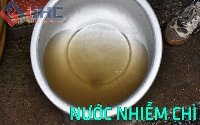 Uống nước bị nhiễm chì sẽ gây hại rất lớn đến sức khỏe