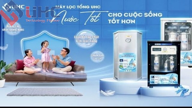 Lắp hệ thống lọc tổng UHC là cách xử lý nước bị nhiễm mangan tiện lợi, hiệu quả