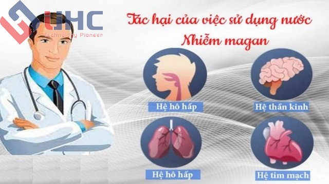 Dùng nước nhiễm mangan sẽ ảnh hưởng cả sức khỏe và đời sống